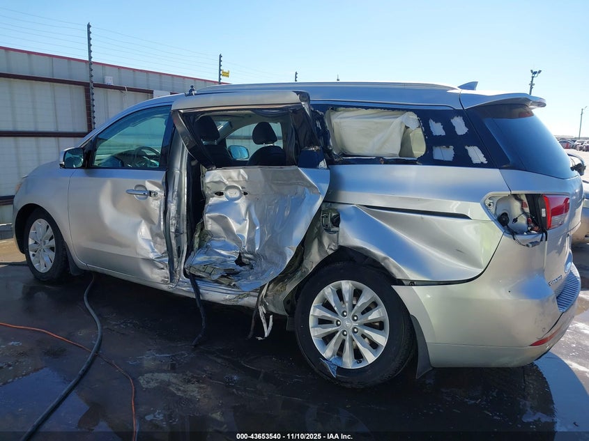 2016 Kia Sedona Ex VIN: KNDMC5C13G6207323 Lot: 43653540