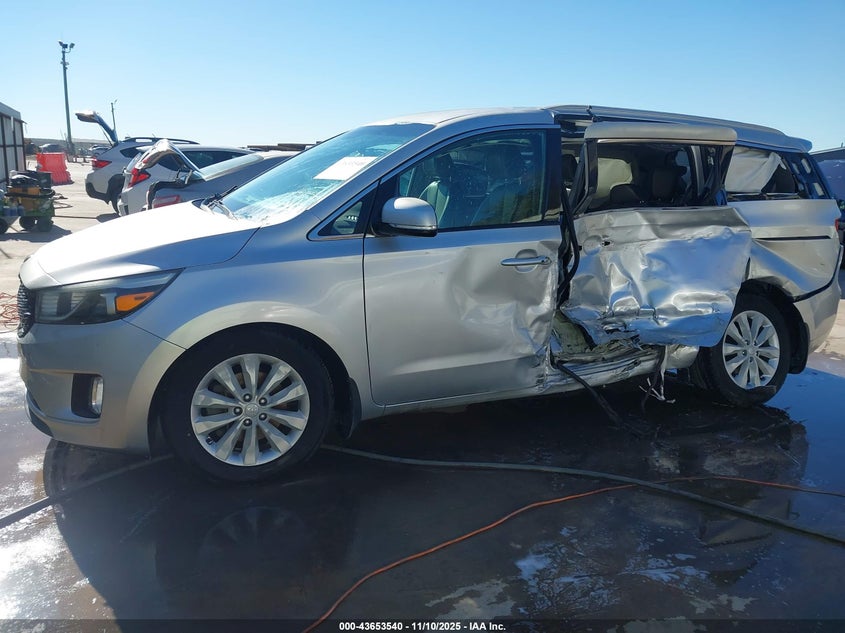 2016 Kia Sedona Ex VIN: KNDMC5C13G6207323 Lot: 43653540