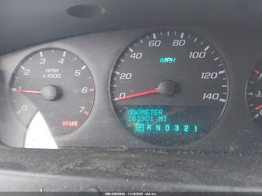 2006 Chevrolet Impala Police VIN: 2G1WS581869305123 Lot: 43653549