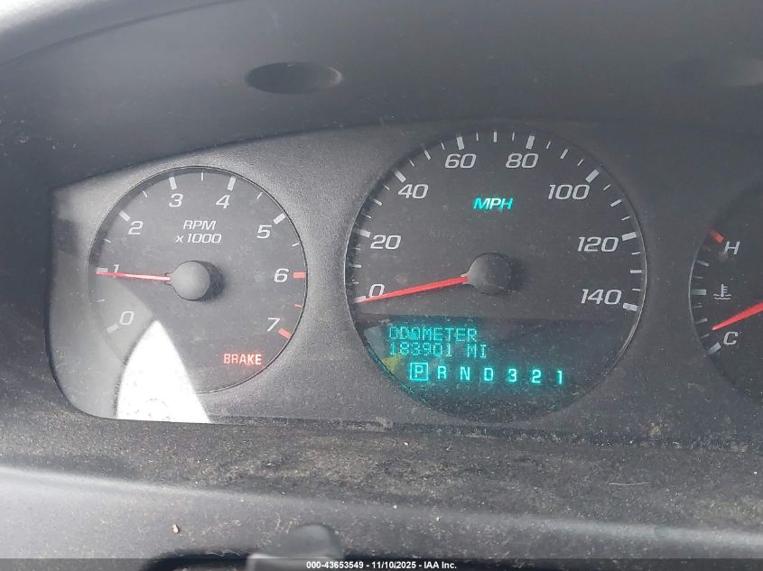 2006 Chevrolet Impala Police VIN: 2G1WS581869305123 Lot: 43653549