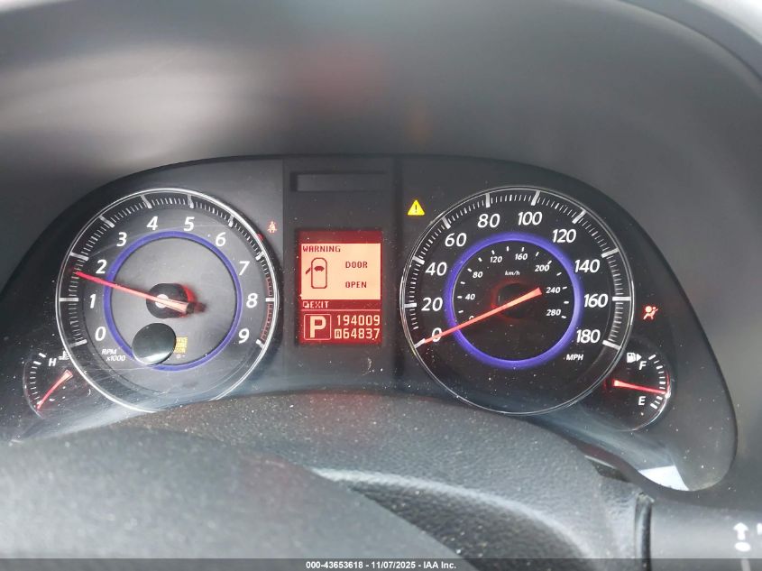 2009 Infiniti Fx35 VIN: JNRAS18W09M154050 Lot: 43653618