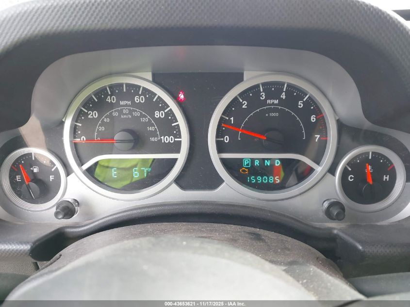 2007 Jeep Wrangler Sahara VIN: 1J8FA54127L159675 Lot: 43653621