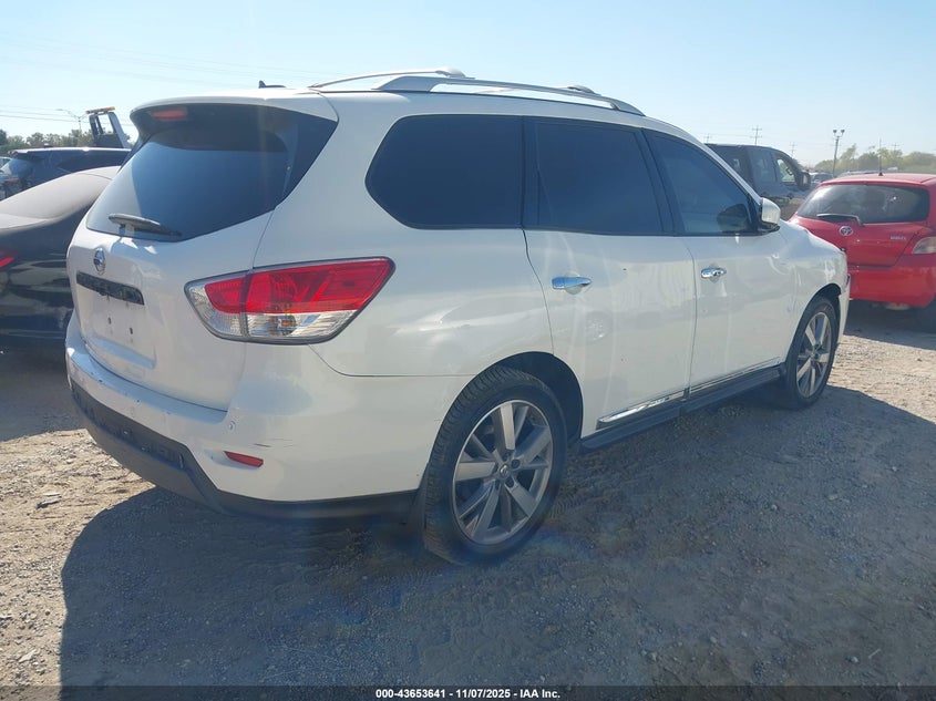 2014 NISSAN PATHFINDER PLATINUM - 5N1AR2MN6EC686543