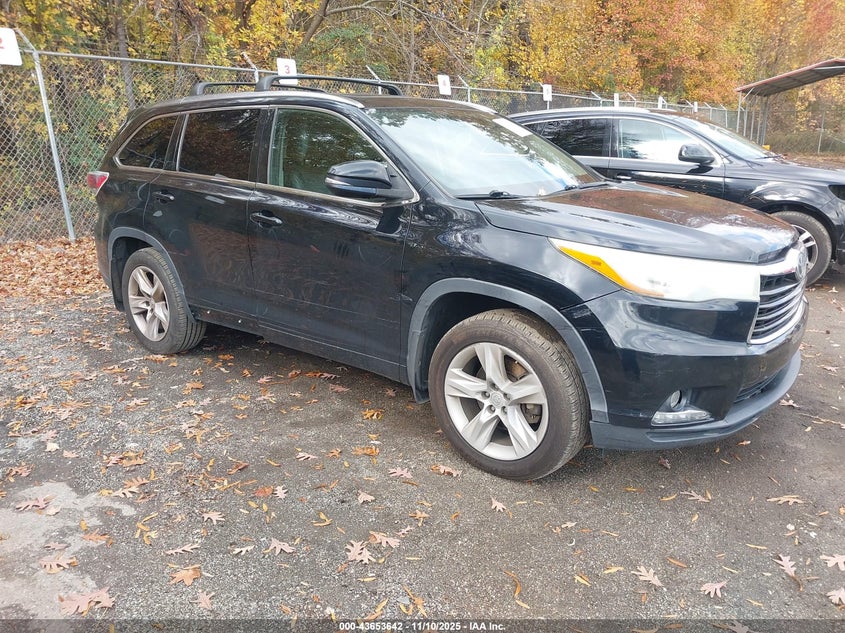 TOYOTA HIGHLANDER LIMITED PLATINUM V6