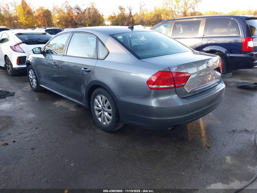 1VWAT7A31FC020436 2015 VOLKSWAGEN PASSAT photo no. 3