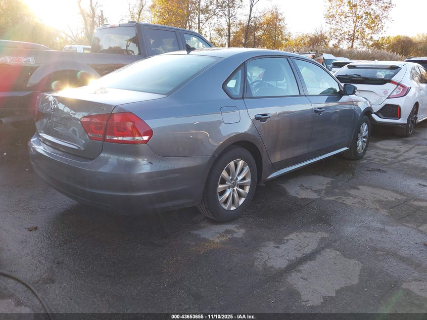 1VWAT7A31FC020436 2015 VOLKSWAGEN PASSAT photo no. 4