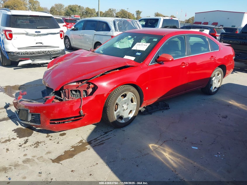 2G1WT55K689145837 2008 CHEVROLET IMPALA photo no. 2