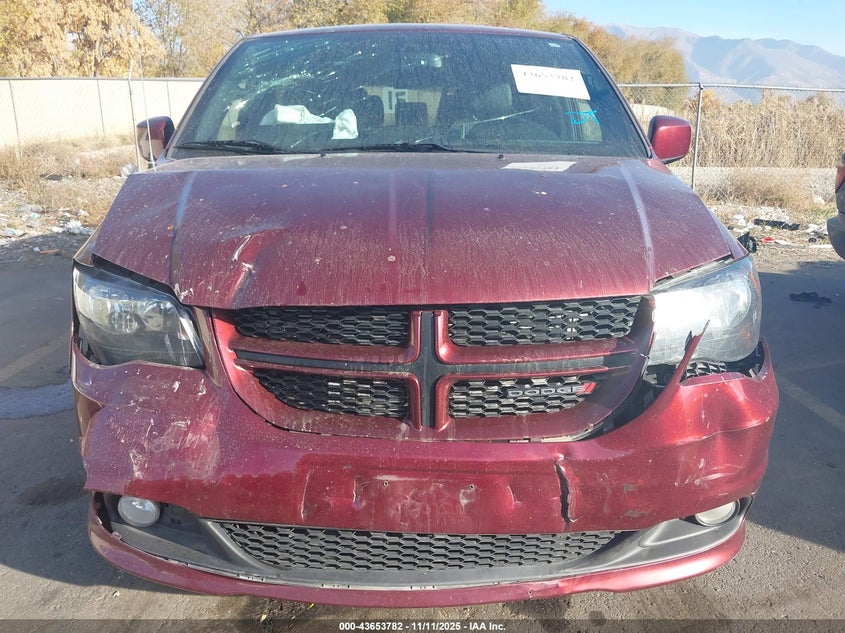 2018 Dodge Grand Caravan Gt VIN: 2C4RDGEG2JR200413 Lot: 43653782