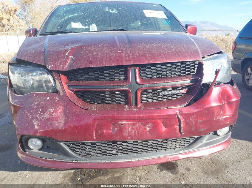 2018 Dodge Grand Caravan Gt VIN: 2C4RDGEG2JR200413 Lot: 43653782