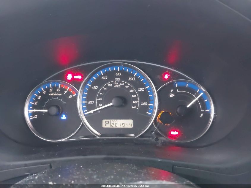 2010 Subaru Forester 2.5X VIN: JF2SH6AC9AH759750 Lot: 43653846