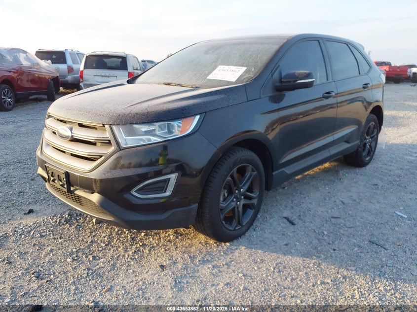 Vin: 2fmpk4j9xjbb34653, lot: 44149075, ford edge sel 20182