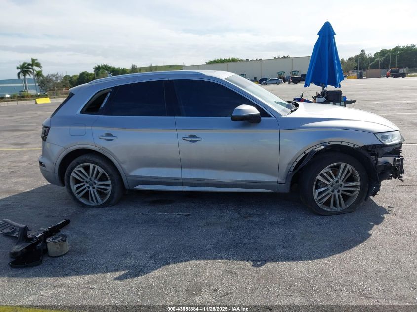 2019 Audi Q5 45 Premium VIN: WA1BNAFY5K2126675 Lot: 43653884