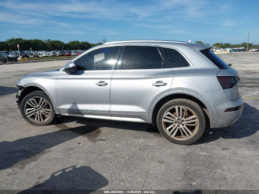 2019 Audi Q5 45 Premium VIN: WA1BNAFY5K2126675 Lot: 43653884