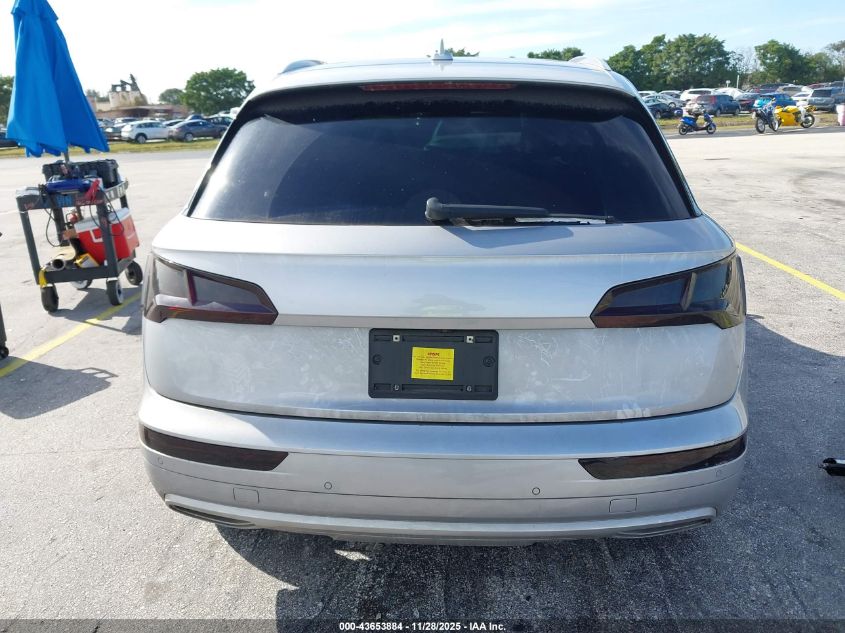 2019 Audi Q5 45 Premium VIN: WA1BNAFY5K2126675 Lot: 43653884