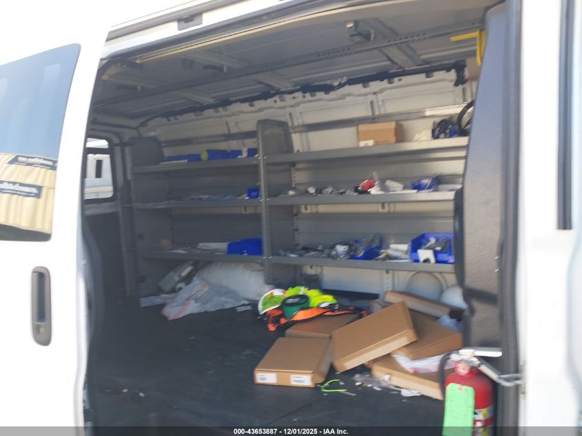 2019 Chevrolet Express 2500 Work Van VIN: 1GCWGAFP6K1368342 Lot: 43653887