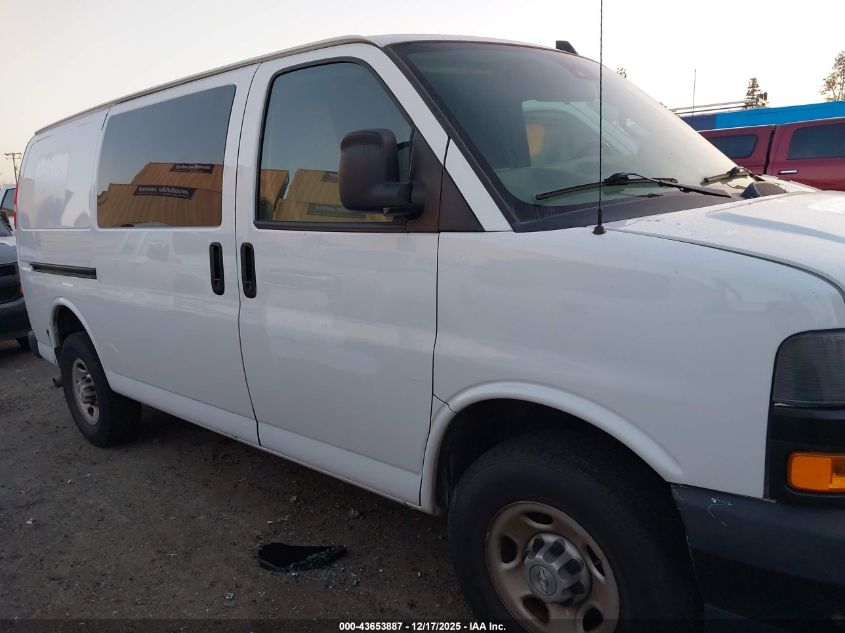 2019 Chevrolet Express 2500 Work Van VIN: 1GCWGAFP6K1368342 Lot: 43653887