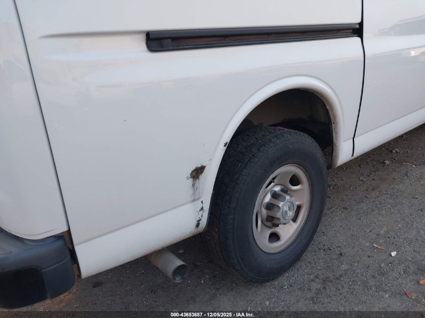 2019 Chevrolet Express 2500 Work Van VIN: 1GCWGAFP6K1368342 Lot: 43653887