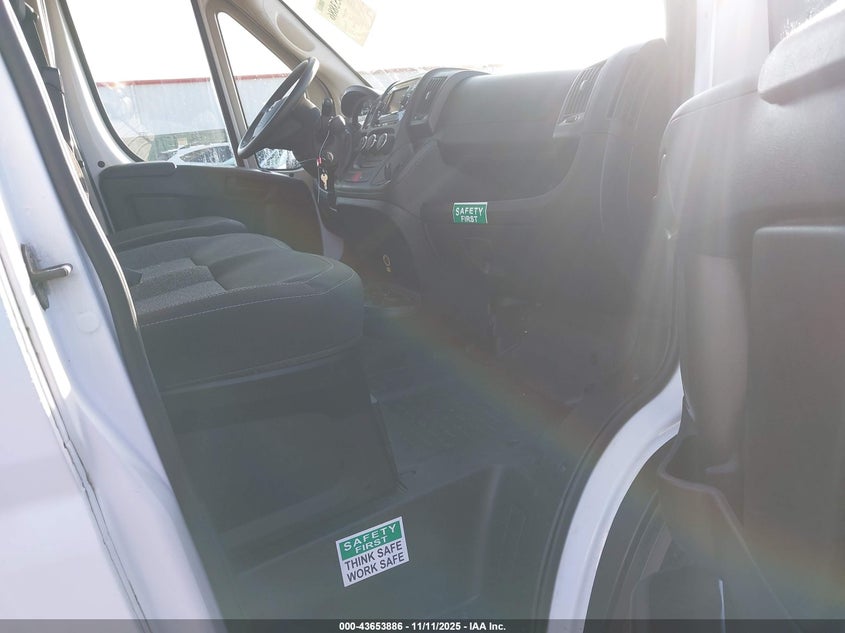 2020 Ram Promaster 3500 Cargo Van High Roof 159 Wb Ext VIN: 3C6URVJG6LE101966 Lot: 43653886