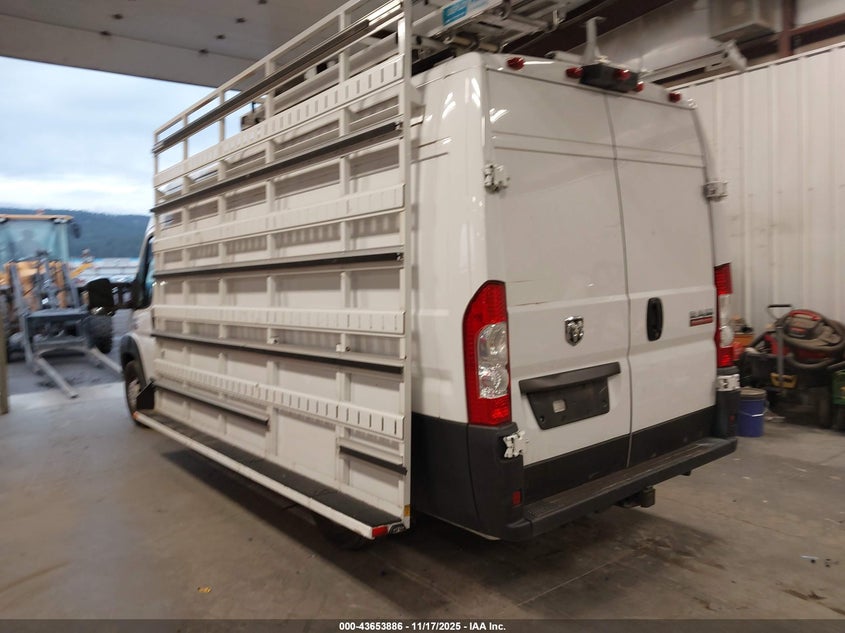 2020 Ram Promaster 3500 Cargo Van High Roof 159 Wb Ext VIN: 3C6URVJG6LE101966 Lot: 43653886