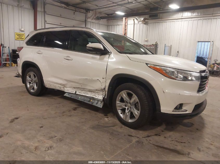 TOYOTA HIGHLANDER LIMITED V6