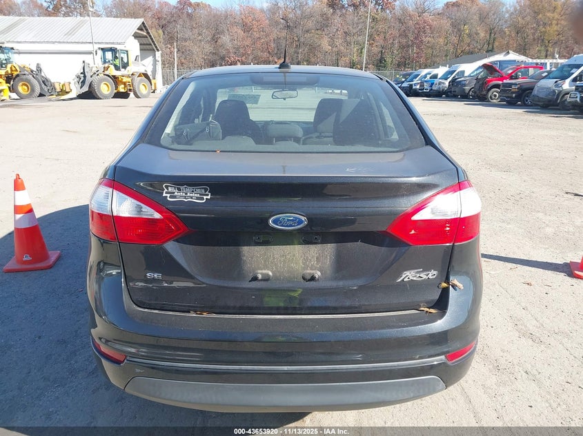 2014 Ford Fiesta Se VIN: 3FADP4BJ1EM199600 Lot: 43653920