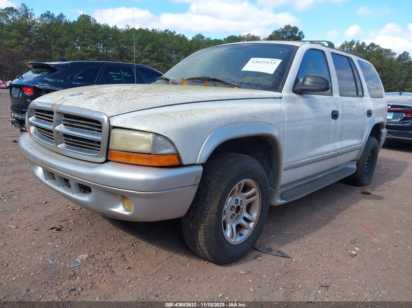 1B4HS58Z12F200749 2002 DODGE DURANGO photo no. 2