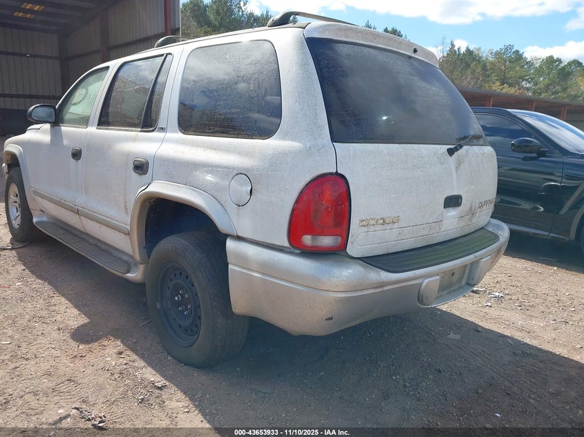 1B4HS58Z12F200749 2002 DODGE DURANGO photo no. 3