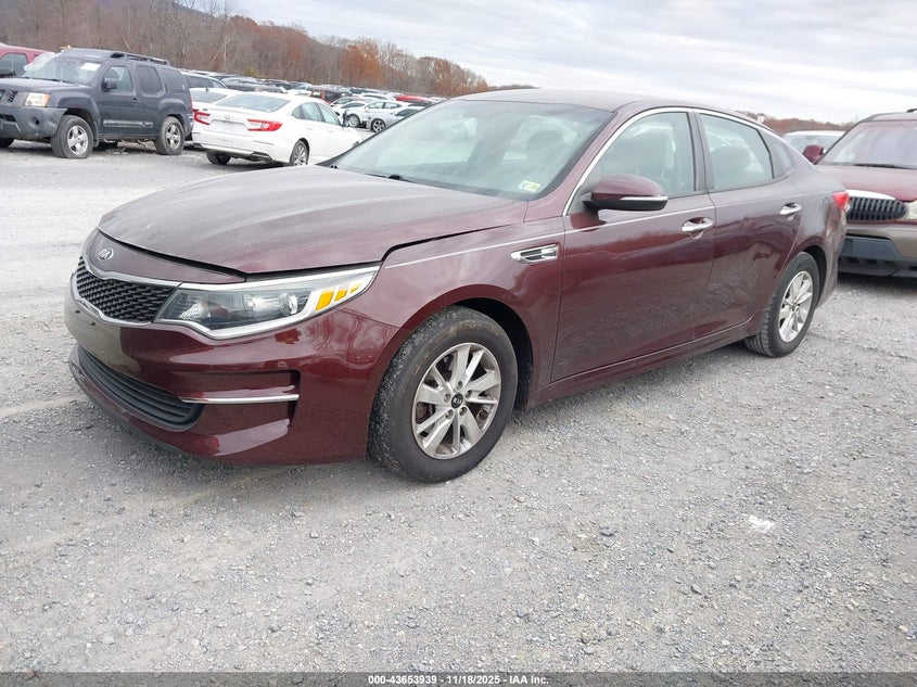 5XXGT4L36GG108117 2016 KIA OPTIMA photo no. 2