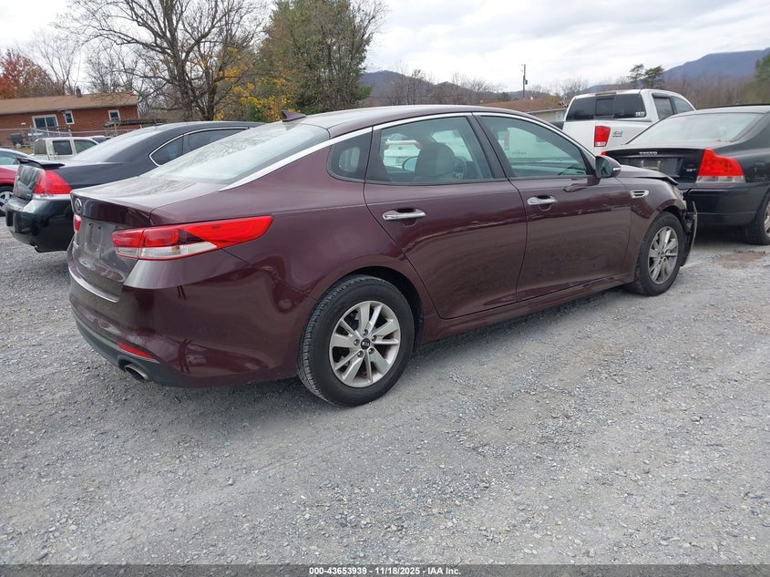 5XXGT4L36GG108117 2016 KIA OPTIMA photo no. 4