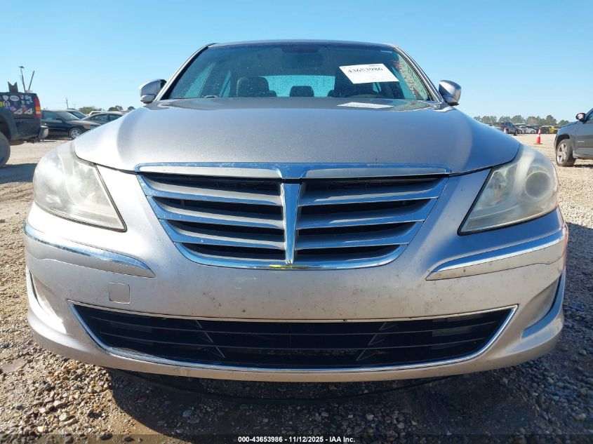 2013 Hyundai Genesis 3.8 VIN: KMHGC4DD2DU248321 Lot: 43653986