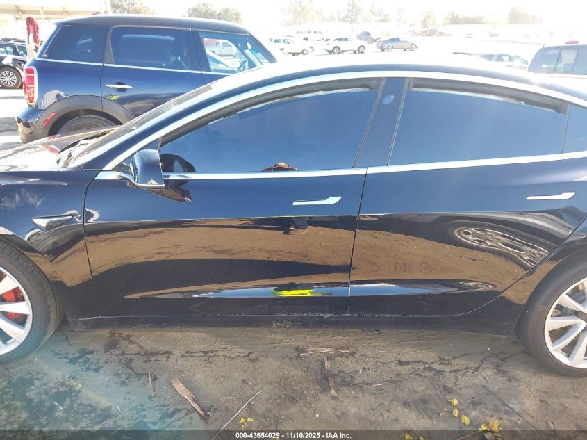 2020 Tesla Model 3 Standard Range Plus Rear-Wheel Drive/Standard Range Rear-Wheel Drive VIN: 5YJ3E1EA5LF743703 Lot: 43654029