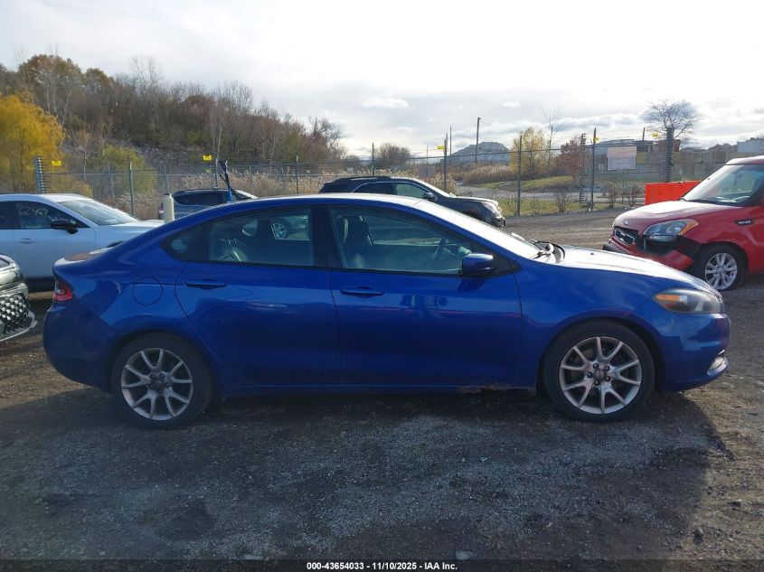 2013 Dodge Dart Sxt VIN: 1C3CDFBA9DD298660 Lot: 43654033