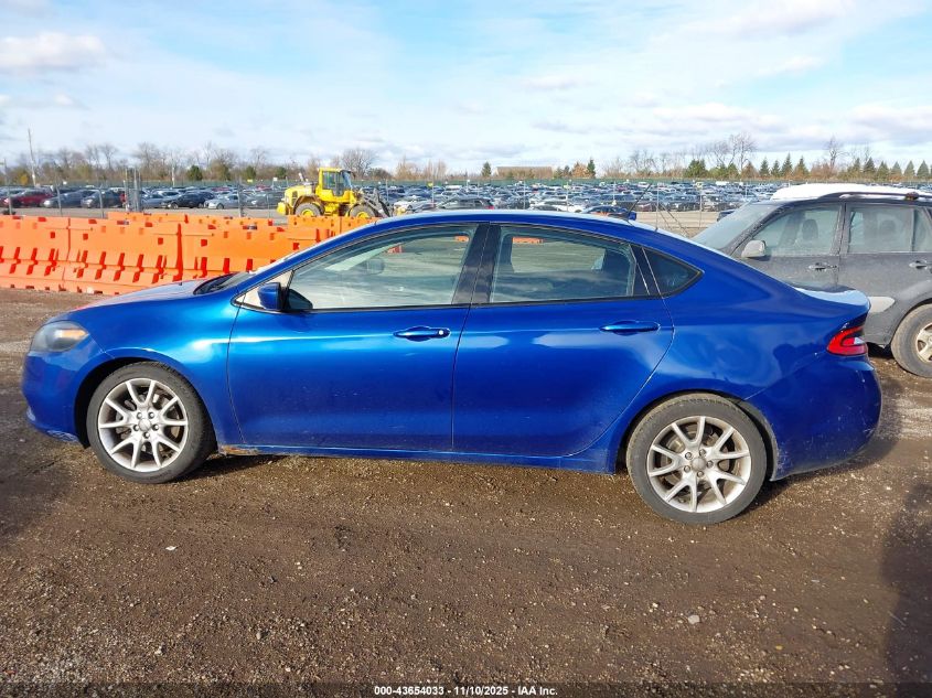 2013 Dodge Dart Sxt VIN: 1C3CDFBA9DD298660 Lot: 43654033