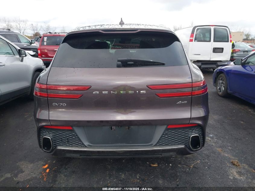 2022 Genesis Gv70 2.5T Awd VIN: KMUMADTB5NU045192 Lot: 43654037