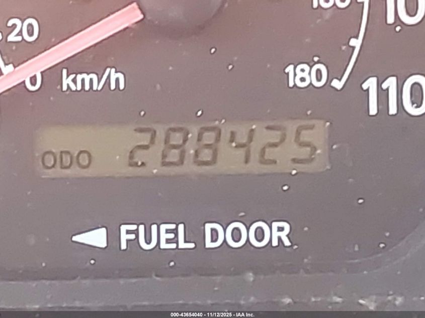 2000 Toyota Sienna Le VIN: 4T3ZF13C4YU224316 Lot: 43654040