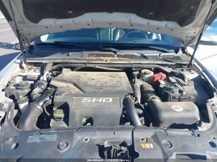 2010 Ford Taurus Sho VIN: 1FAHP2KT1AG160209 Lot: 43654043