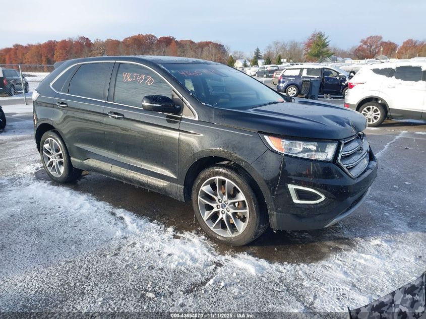 2015 FORD EDGE TITANIUM - 2FMPK4K81FBC10628