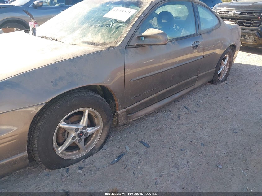 2001 Pontiac Grand Prix Gt VIN: 1G2WP12K51F250170 Lot: 43654071