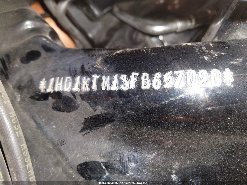 2015 Harley-Davidson Fltrxs Road Glide Special VIN: 1HD1KTM13FB657020 Lot: 43654085