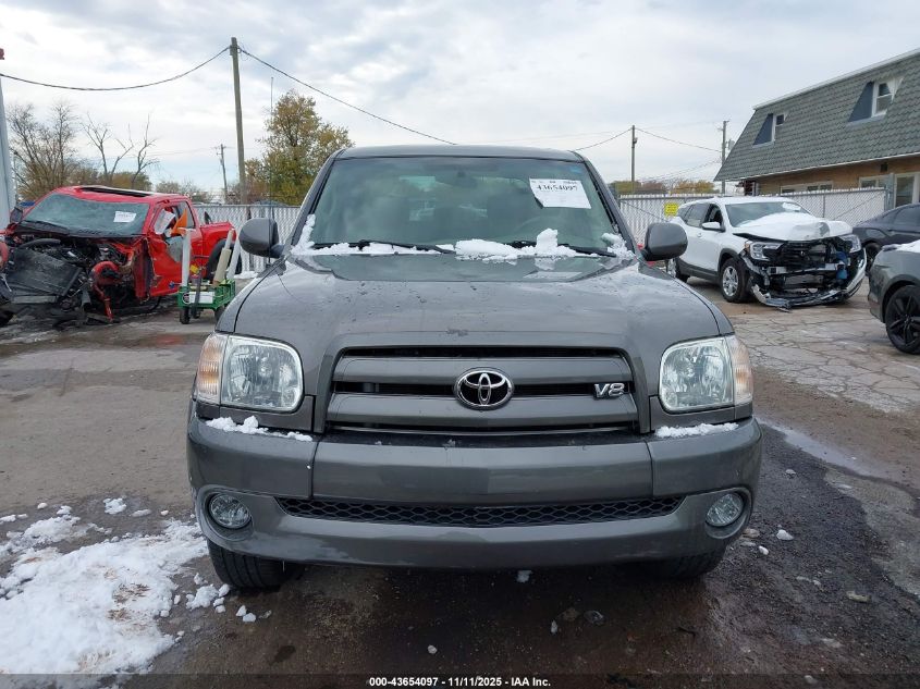 2006 Toyota Tundra Limited V8 VIN: 5TBDT48126S515528 Lot: 43654097