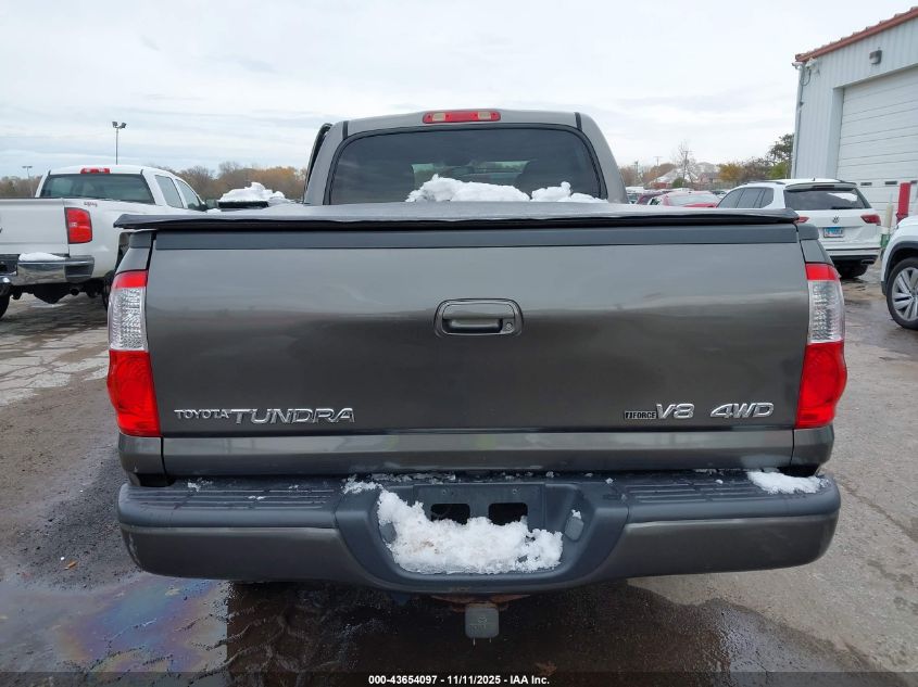 2006 Toyota Tundra Limited V8 VIN: 5TBDT48126S515528 Lot: 43654097