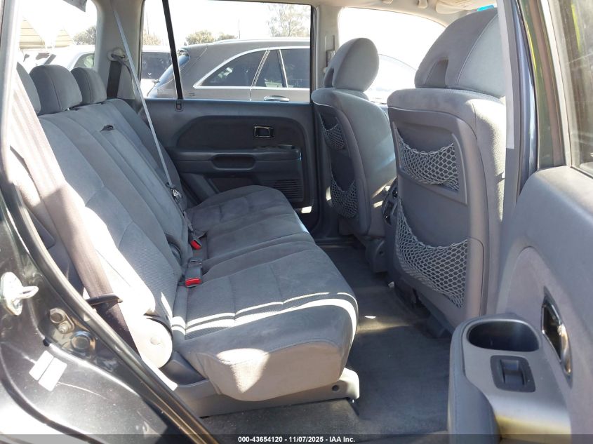 2006 Honda Pilot Ex VIN: 5FNYF28446B041522 Lot: 43654120