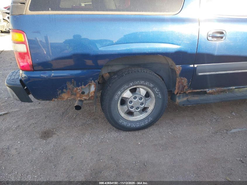 2002 Chevrolet Suburban 1500 Lt VIN: 1GNFK16Z62J196899 Lot: 43654150