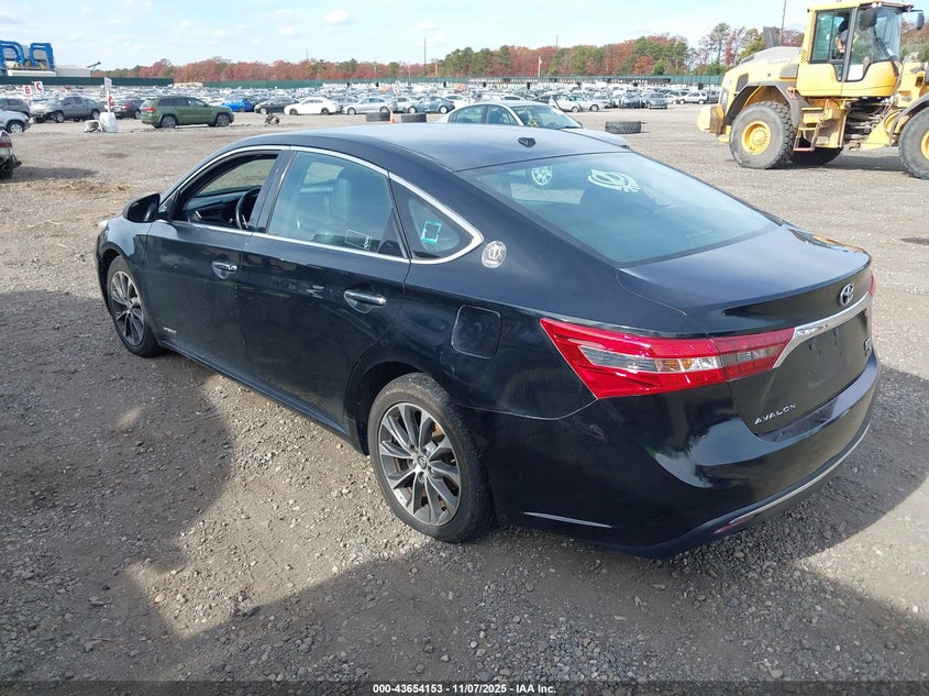 2016 Toyota Avalon Hybrid Xle VIN: 4T1BD1EB9GU051198 Lot: 43654153