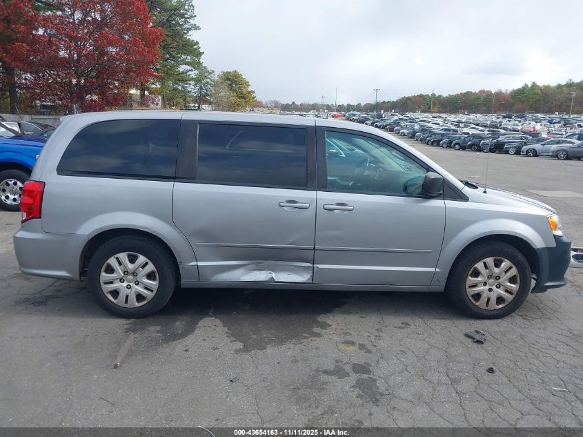 2017 Dodge Grand Caravan Se VIN: 2C4RDGBG4HR706940 Lot: 43654163