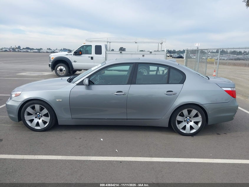 2007 BMW 530I VIN: WBANE73577CM49463 Lot: 43654214