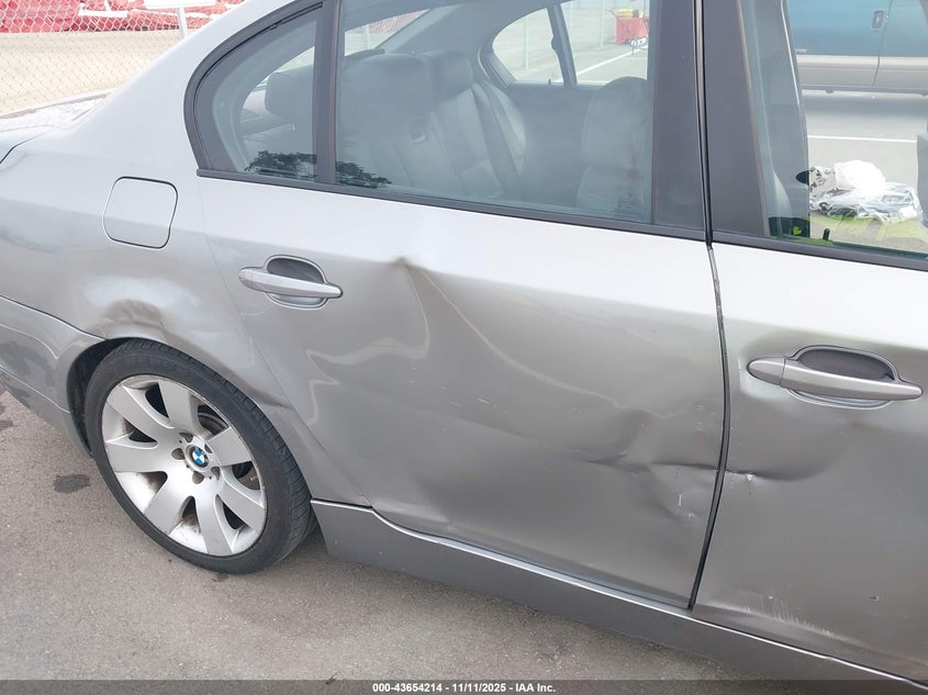 2007 BMW 530I VIN: WBANE73577CM49463 Lot: 43654214