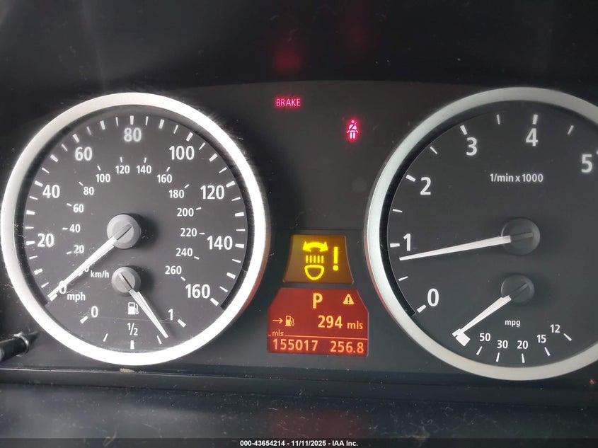 2007 BMW 530I VIN: WBANE73577CM49463 Lot: 43654214