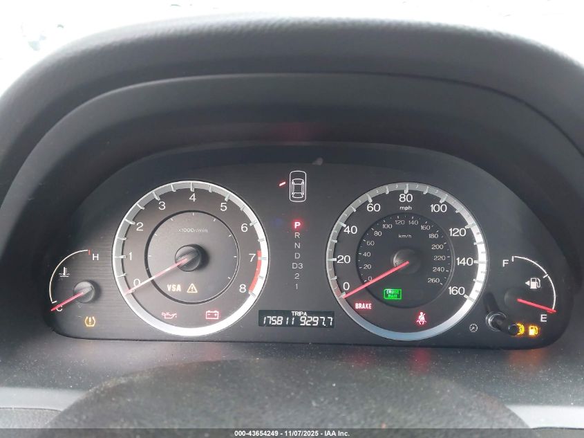 2009 Honda Accord 3.5 Ex-L VIN: 1HGCP36839A001031 Lot: 43654249