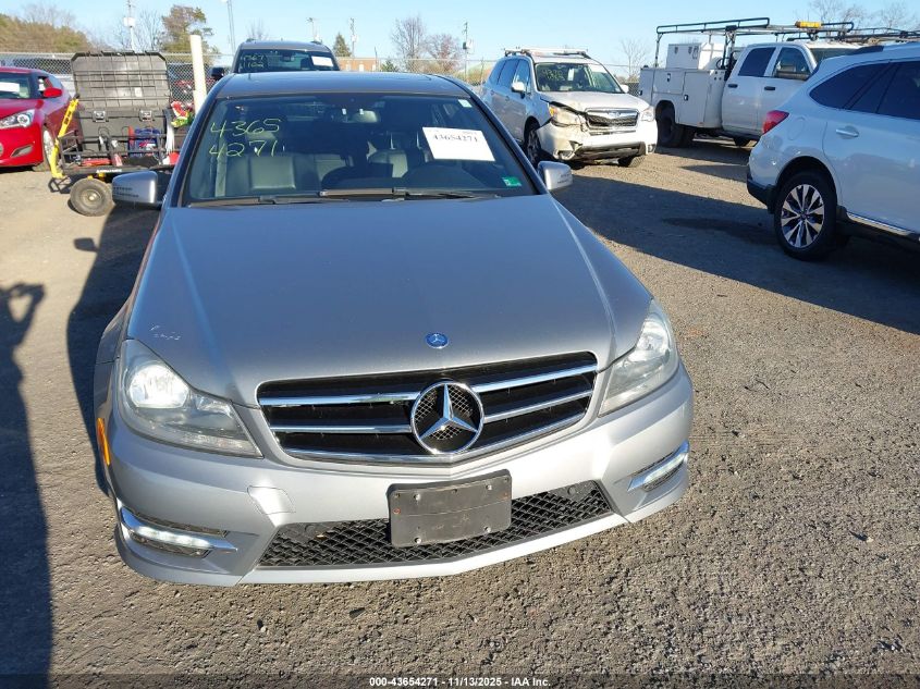 2014 Mercedes-Benz C 300 Sport 4Matic VIN: WDDGF8AB2ER313426 Lot: 43654271